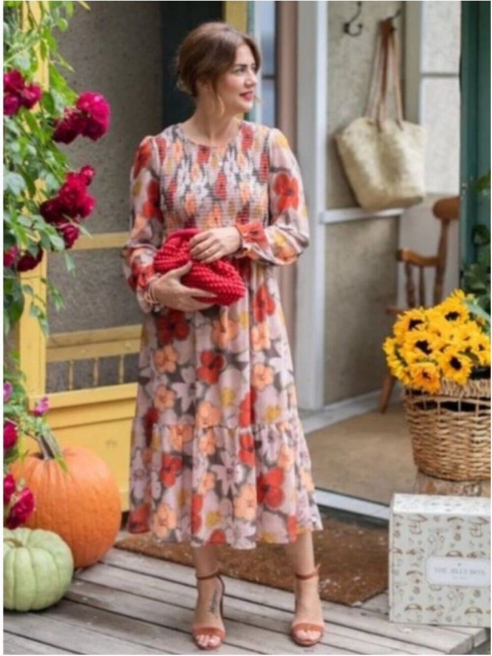 Jillian Harris Grace Midi Dress Mad About Jilly Box Medium